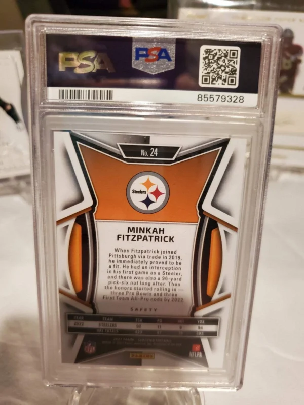 2023 Certified FOTL Minkah Fitzpatrick Mirror Purple 3/10 - Image 2
