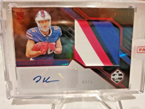 2023-2024 Panini Limited Football Dalton Kincaid RPA Bills 12/35 #149