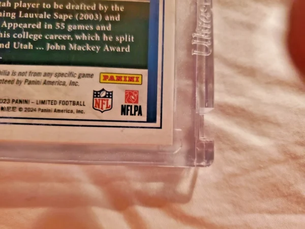 2023-2024 Panini Limited Football Dalton Kincaid RPA Bills 12/35 #149 - Image 10
