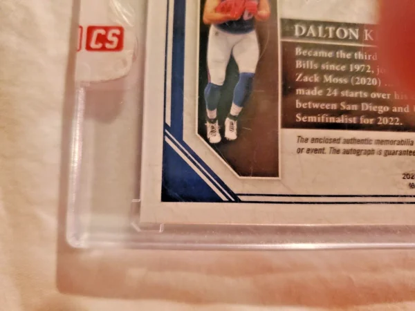 2023-2024 Panini Limited Football Dalton Kincaid RPA Bills 12/35 #149 - Image 11