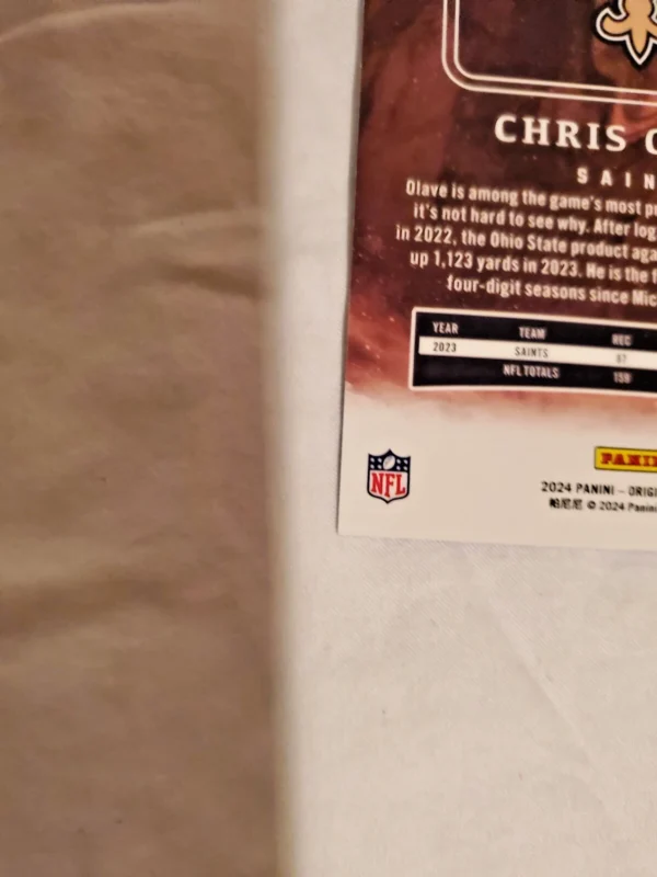 2024 Panini Origins - Blue #39 Chris Olave /99 - Image 9