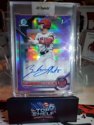 2022 Bowman Draft Zach Neto 1st Bowman