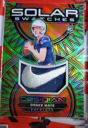 2024 Obsidian Drake Maye Solar Swatches RC 1/5
